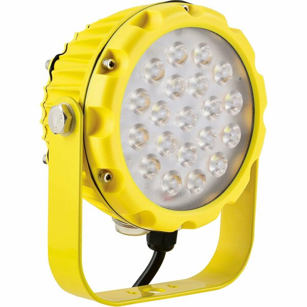 Global Industrial LED Dock Light Head, 30W, 3000 Lumens, On/Off Switch, 9ft Cord w/ Plug 812413